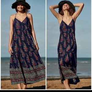 NWT Anthropologie Maeve Geneva maxi dress